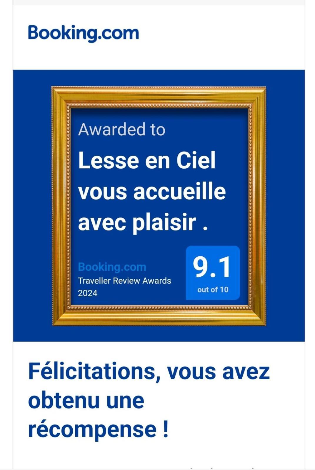 Lesse En Ciel Vous Accueille Avec Plaisir . Villa Houyet Luaran gambar